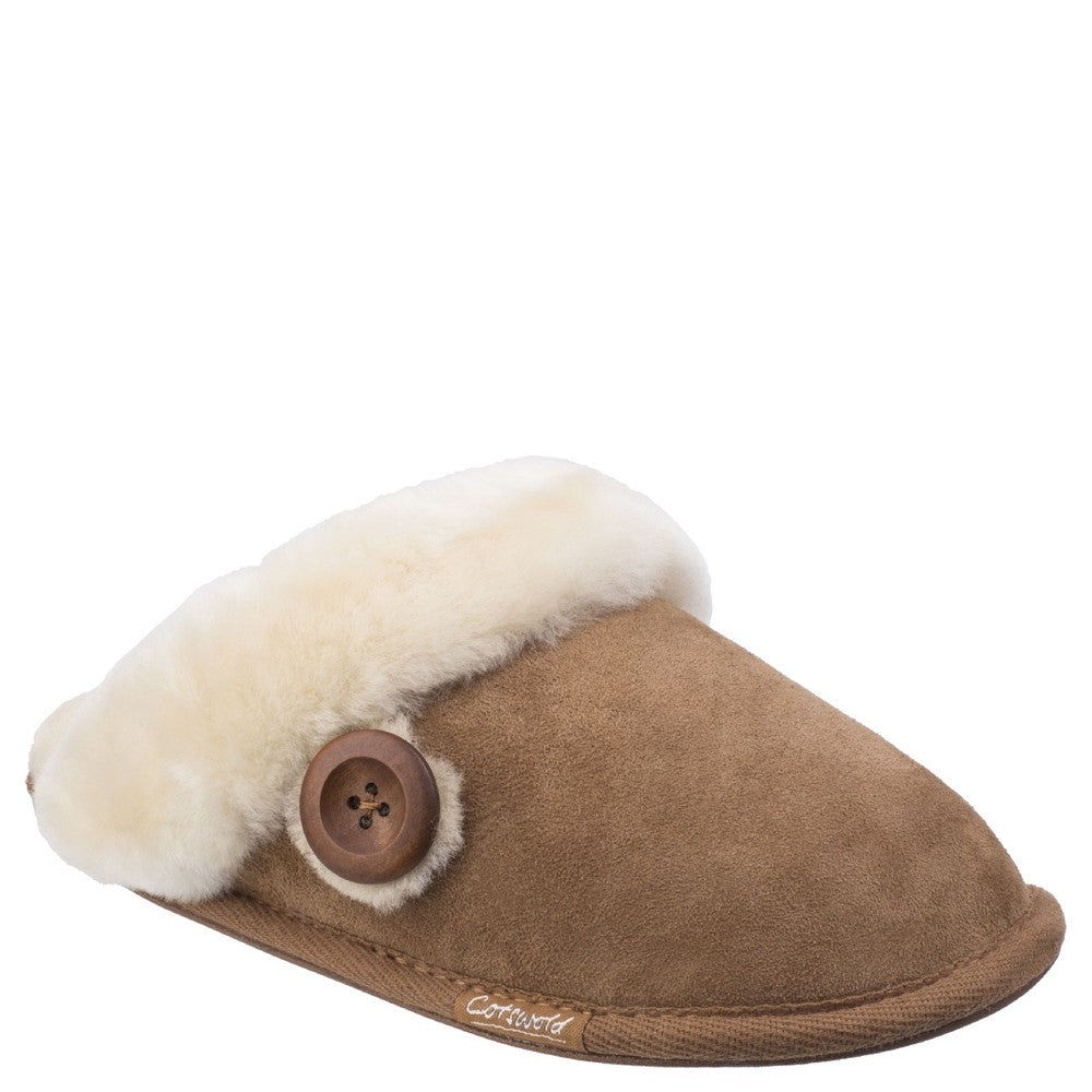 Cotswold Women Lechlade Sheepskin Mule Slipper