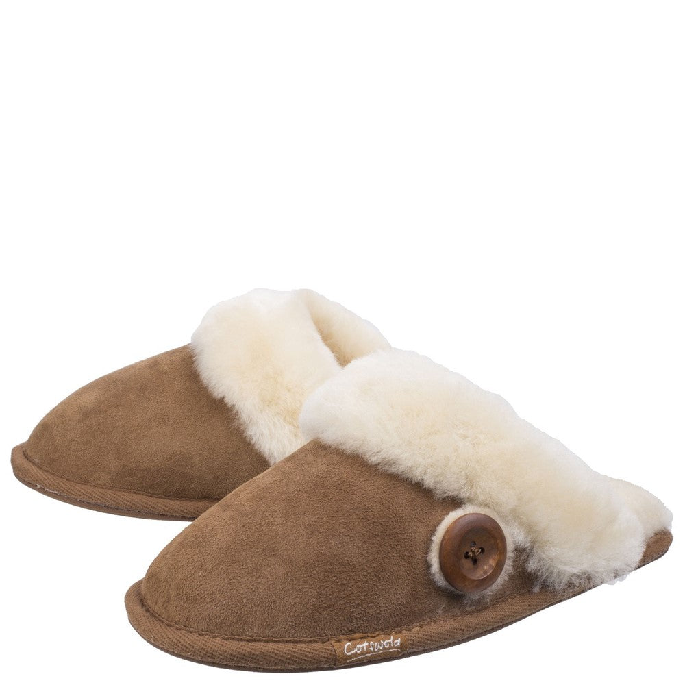 Cotswold Women Lechlade Sheepskin Mule Slipper