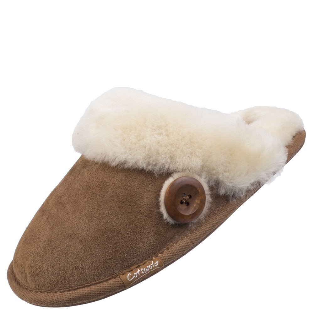 Cotswold Women Lechlade Sheepskin Mule Slipper