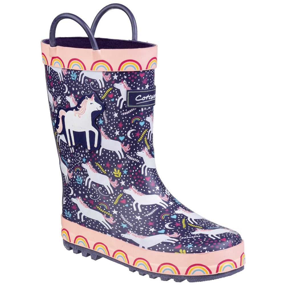 Cotswold Kid Sprinkle Junior Wellington Boot