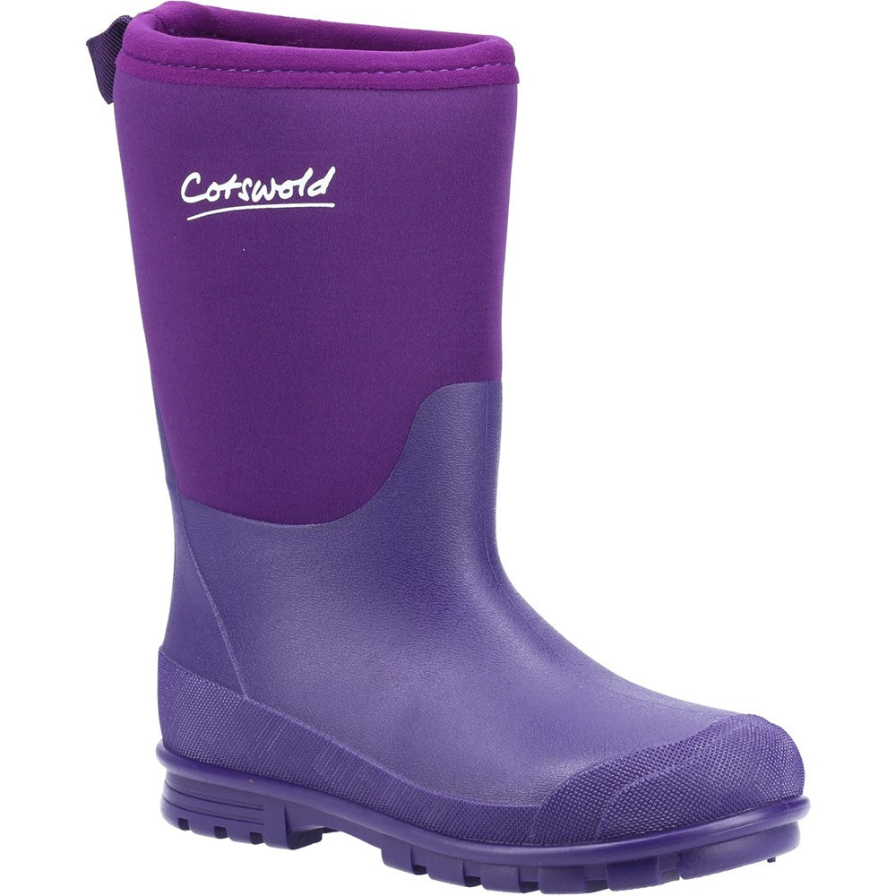 Cotswold Kid Hilly Neoprene Childrens Wellington Boot