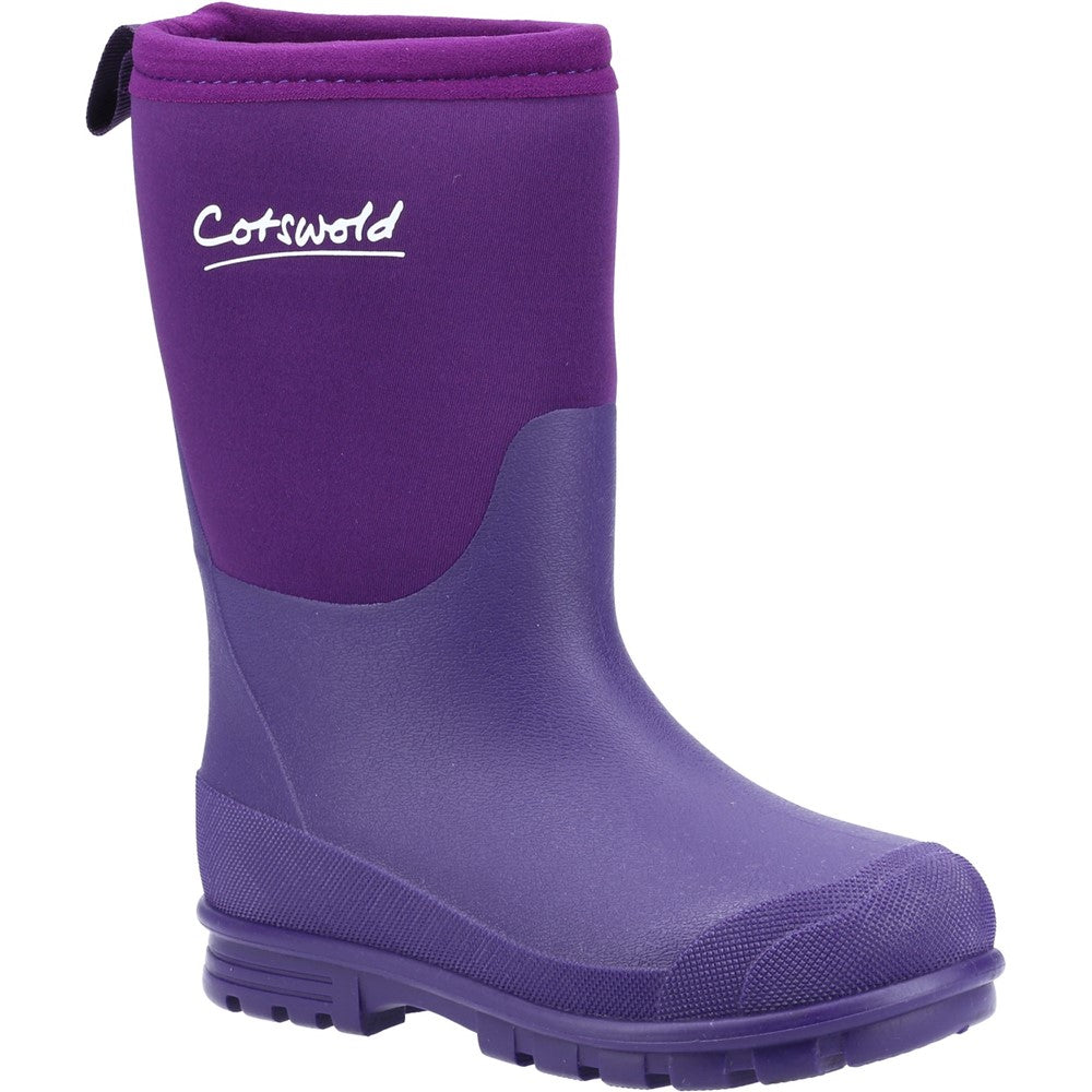Cotswold Kid Hilly Neoprene Childrens Wellington Boot