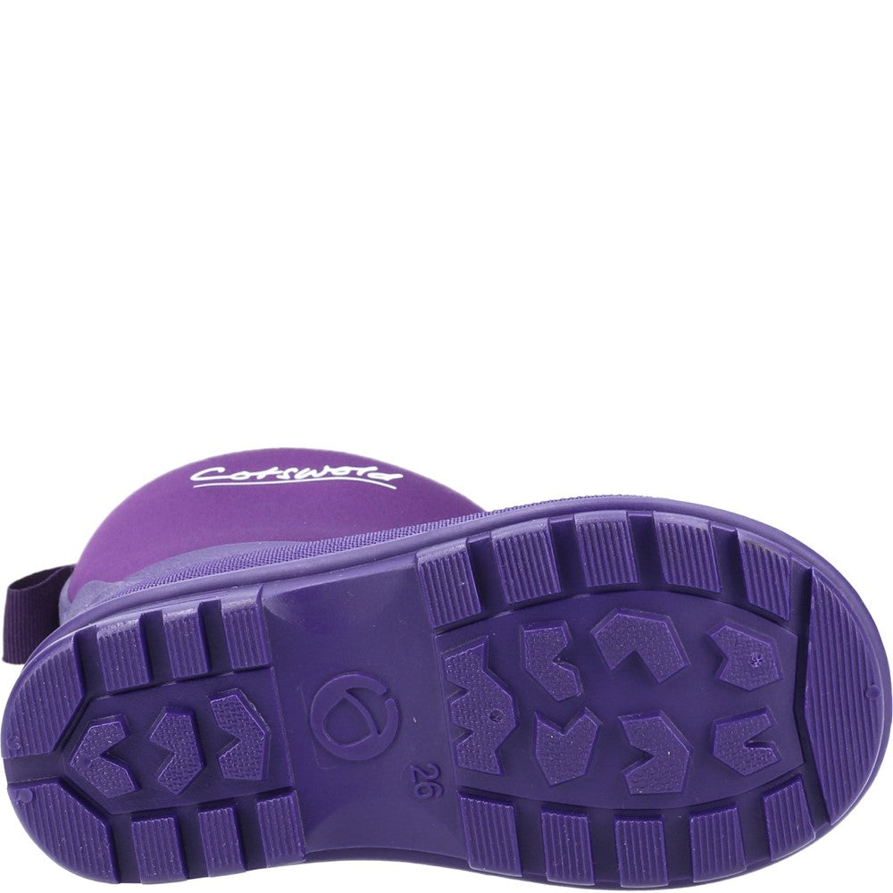 Cotswold Kid Hilly Neoprene Childrens Wellington Boot