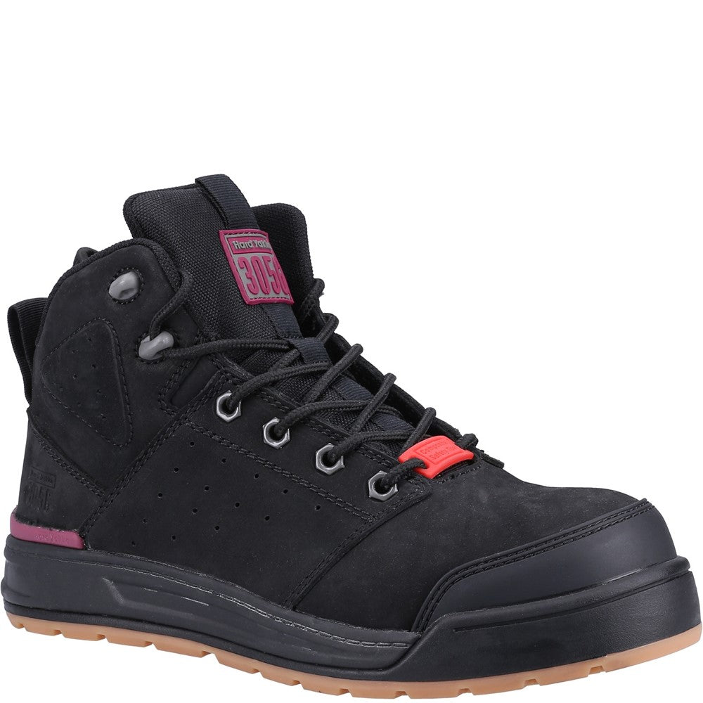 Hard Yakka 3056 PR Side Zip Safety Boot #colour_black