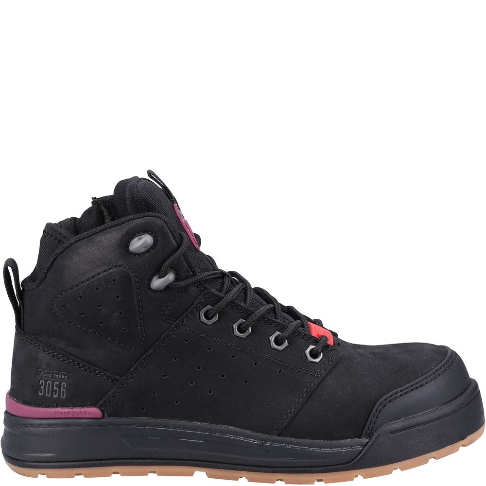 Hard Yakka 3056 PR Side Zip Safety Boot #colour_black