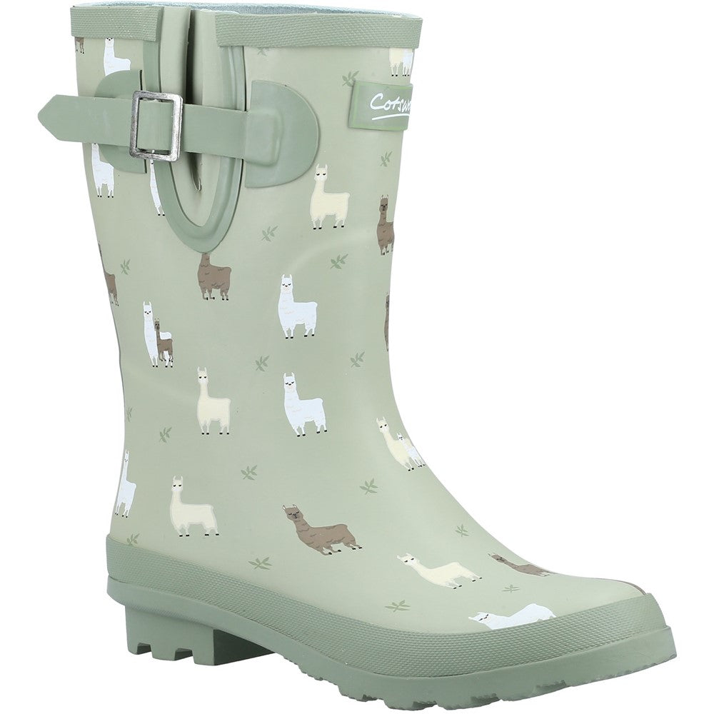 Cotswold Farmyard Women Mid Wellington Boots