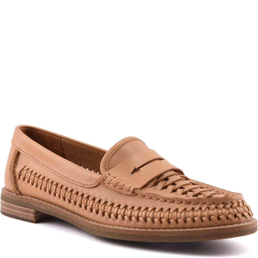 Sperry Women Woven Seaport Penny Mocassin