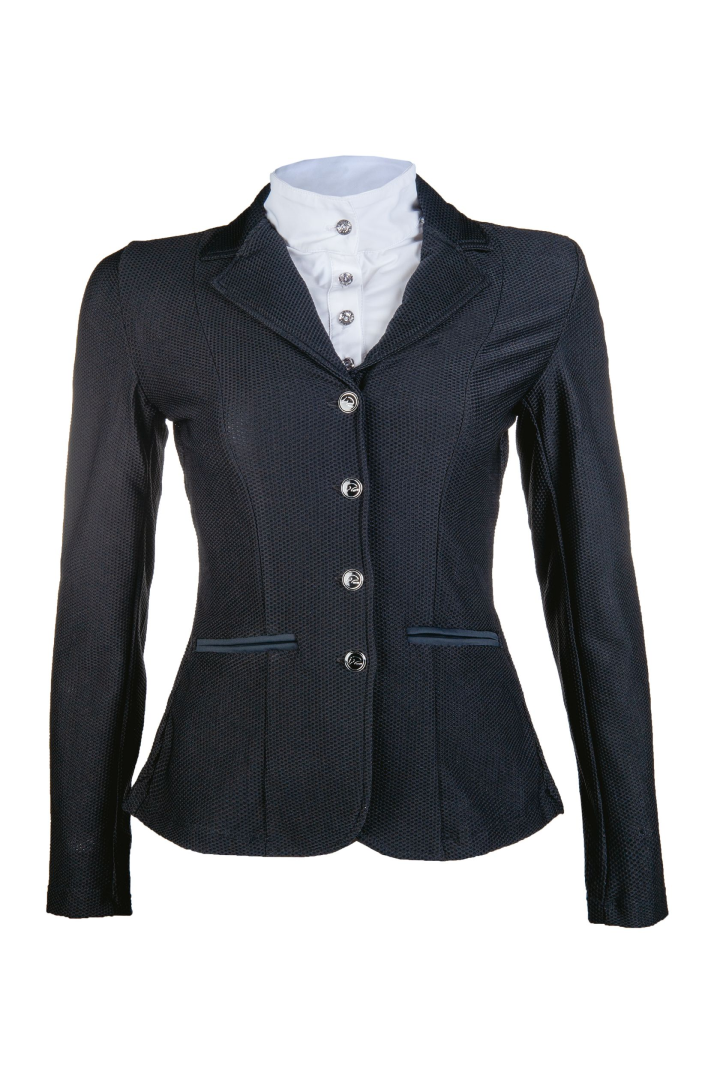 HKM Mesh Linda Competition Jacket #colour_black