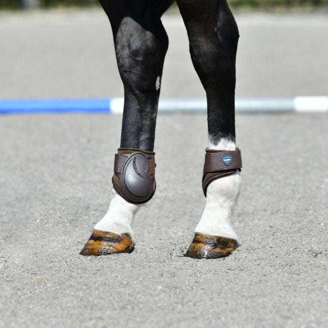 Weatherbeeta Tough-Tec Essential Fetlock Boots #colour_brown