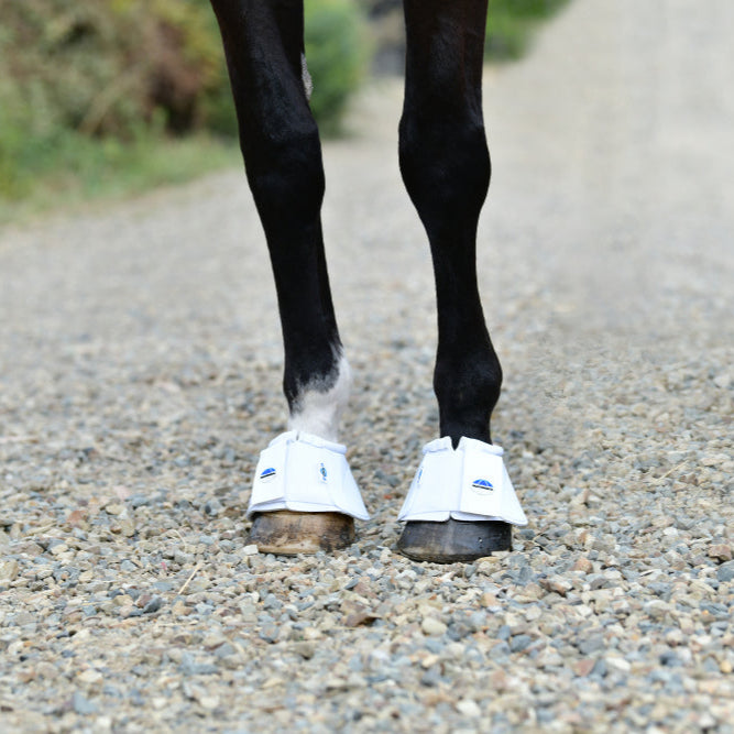 Weatherbeeta Tough-Tec Impact Bell Boots #colour_white