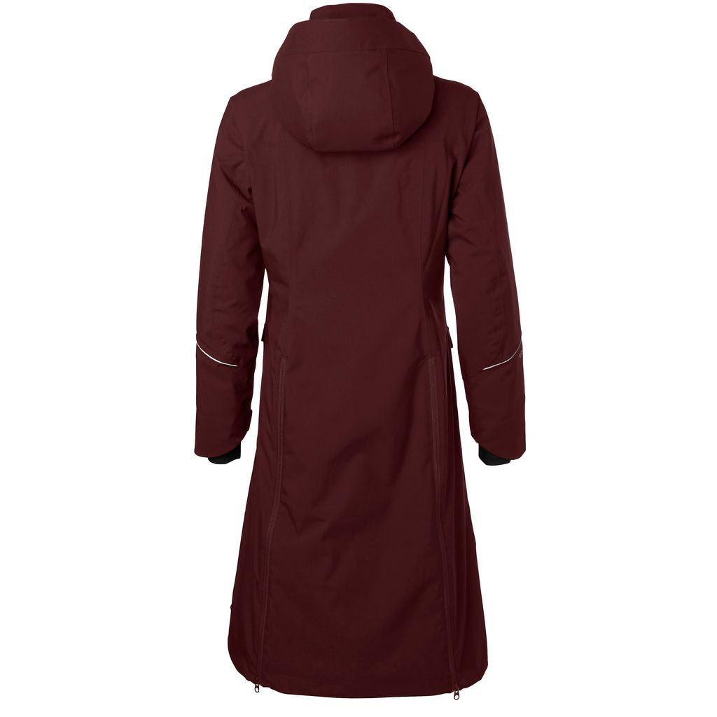 Stierna Nova Rain Coat #colour_merlot