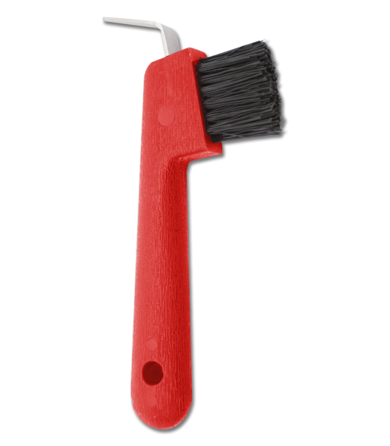Agrihealth Hoof Pick Brush #colour_red