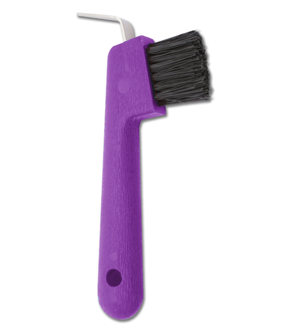 Agrihealth Hoof Pick Brush #colour_purple