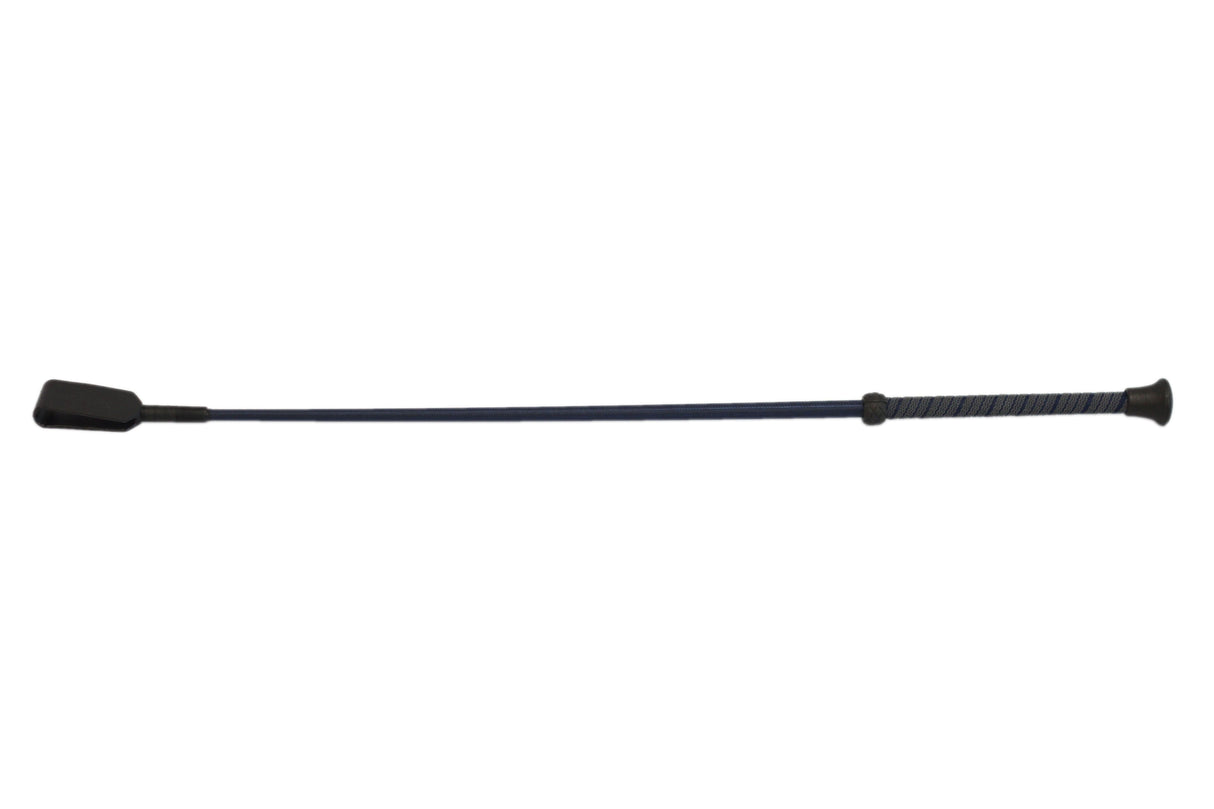 Mackey C3 Rein Grip Handle Whip #colour_navy
