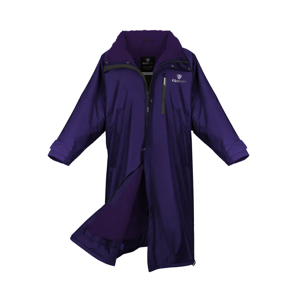 EQUIDRY Children's Thick Fleece Evolution #colour_purple-purple