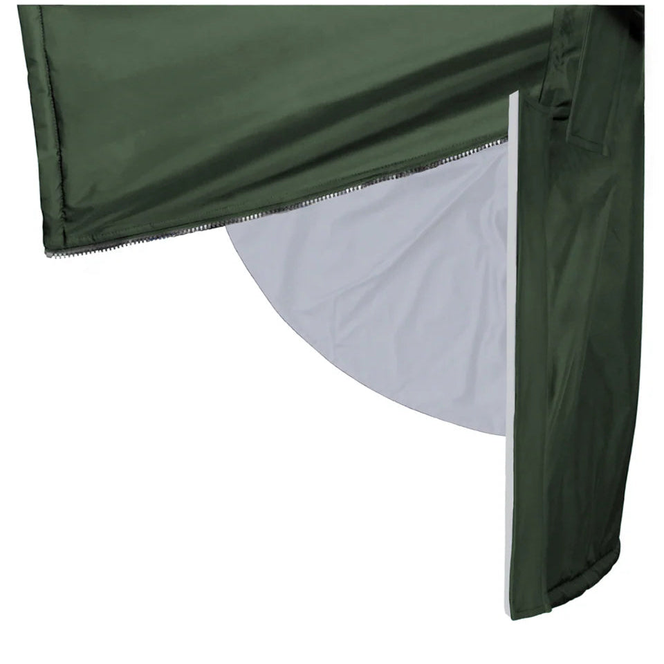 EQUIDRY Women's Thin Fleece Reflective Evolution #colour_black-forest-green