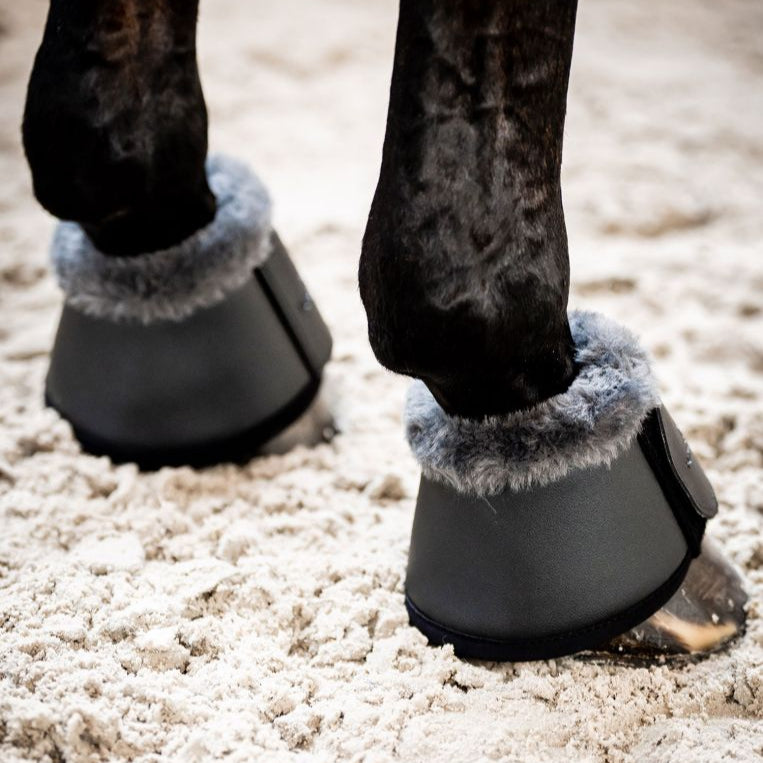 Horseware Ireland Pro Bamboo Overreach Boots #colour_black-black