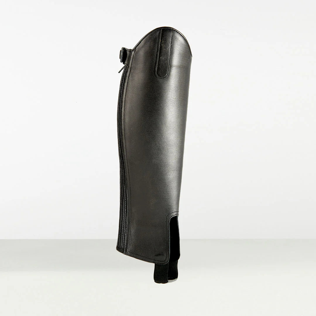 Toggi Carlisle Short Leather Gaiter #colour_black