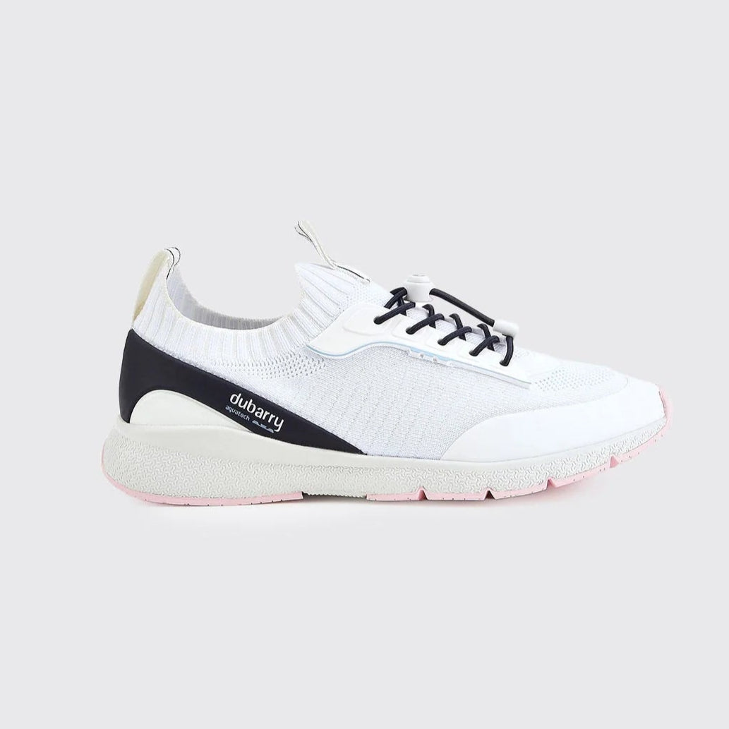 Dubarry Toledo Ladies Lightweight Sporty Aquatech Trainer #colour_white