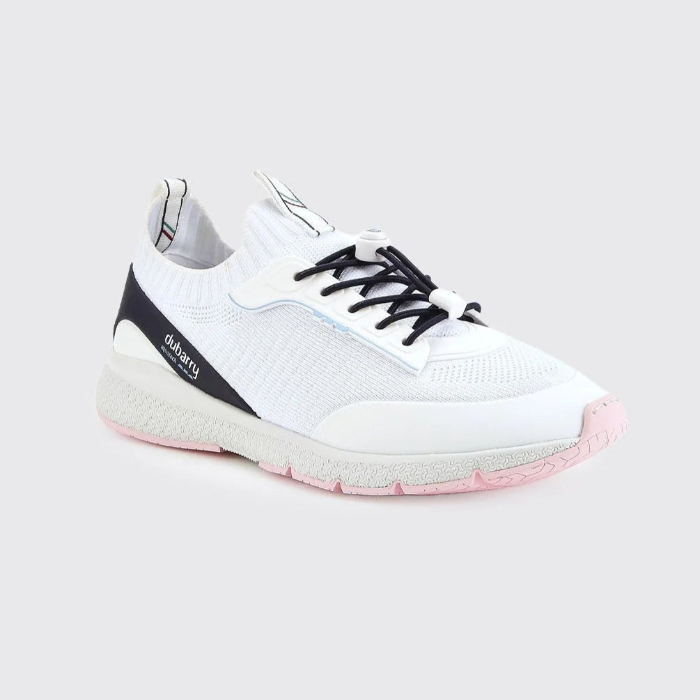 Dubarry Toledo Ladies Lightweight Sporty Aquatech Trainer #colour_white