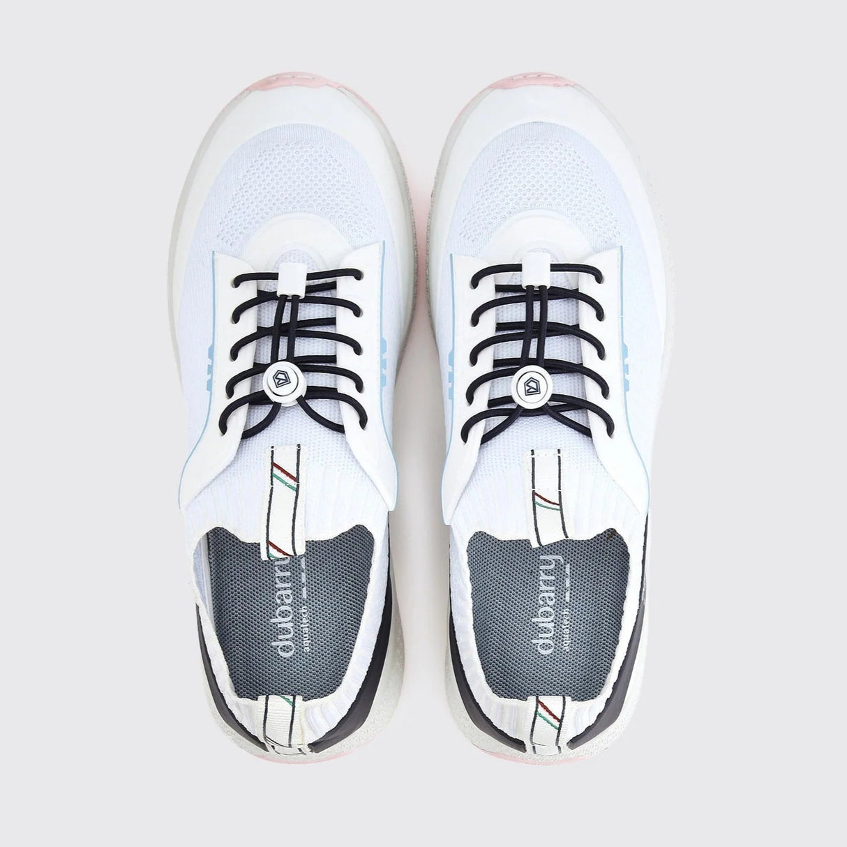 Dubarry Toledo Ladies Lightweight Sporty Aquatech Trainer #colour_white