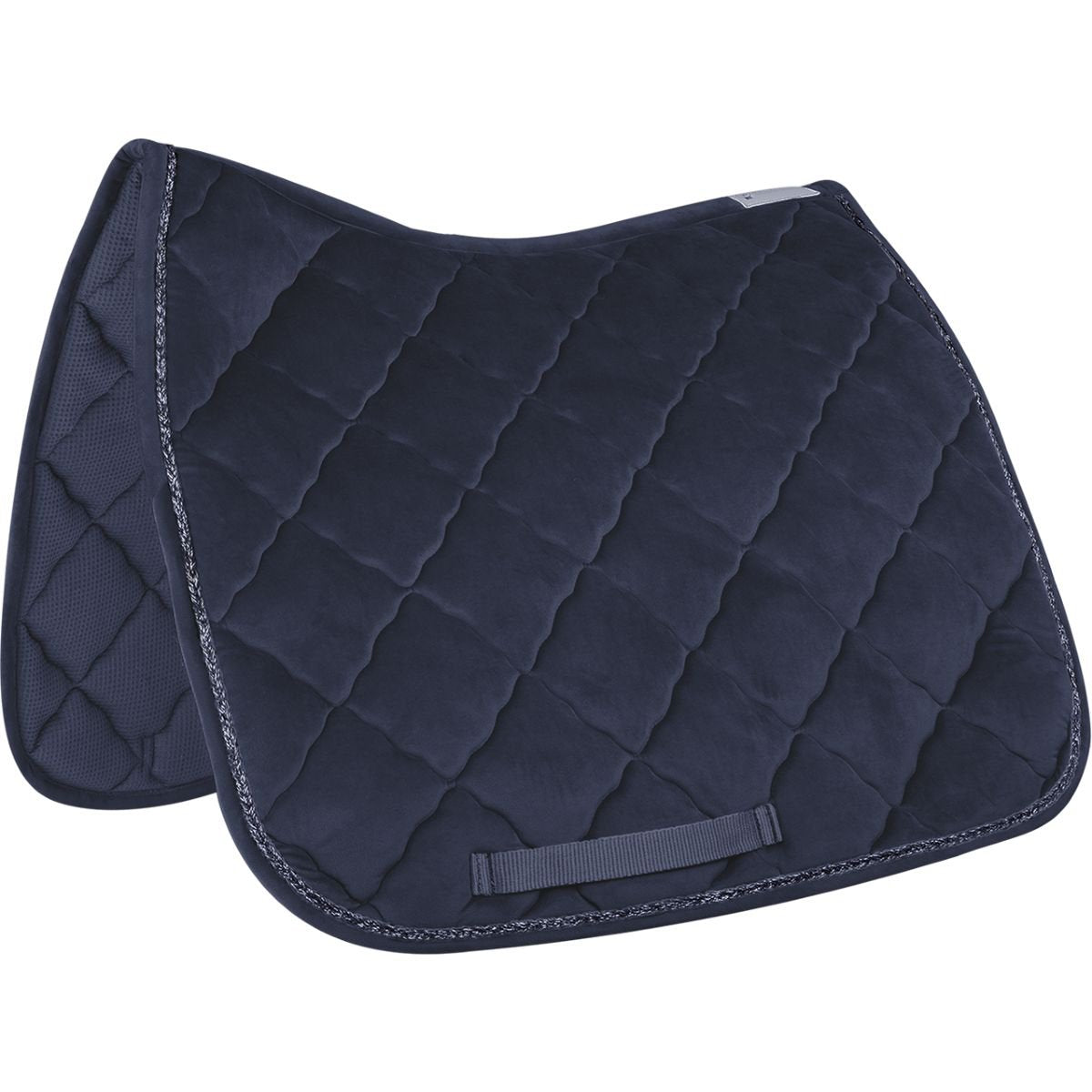 Waldhausen Velvet Dressage Saddle Pad #colour_night-blue