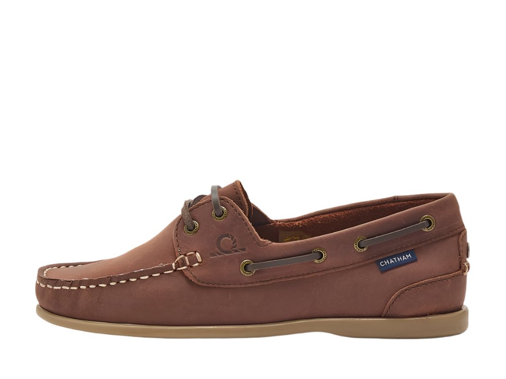 Chatham Penang Leather Boat Shoes #colour_burgundy