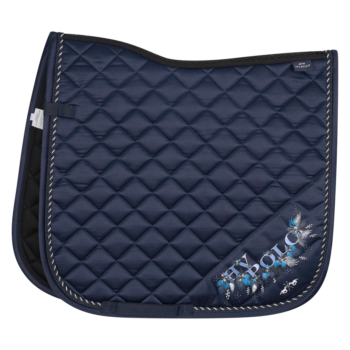 HV Polo Jackie Dressage Saddle Pad #colour_navy