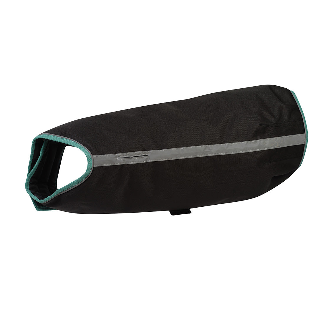Weatherbeeta Green-Tec 900D Dog Coat Lite Plus #colour_black-bottle-green