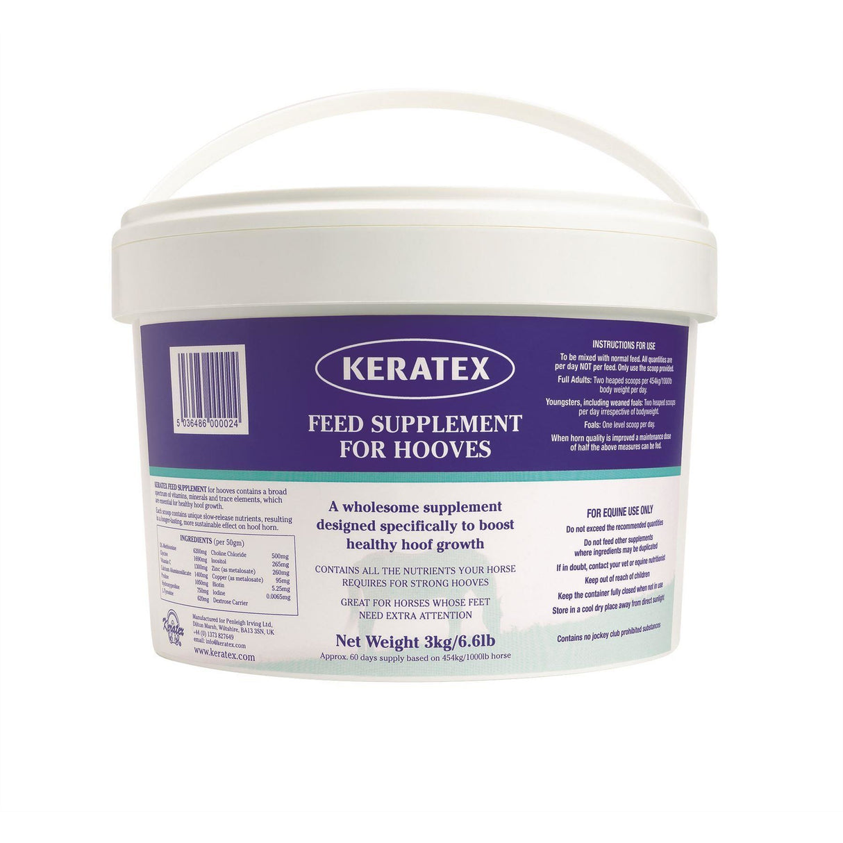 Keratex Feed Supplement For Hooves