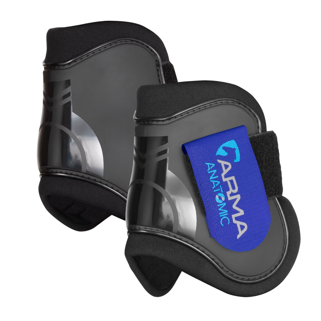 Shires ARMA Fetlock Boots #colour_black-royal