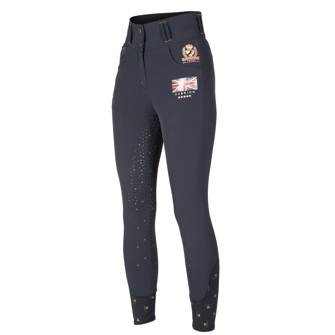 Shires Aubrion Team Breeches #colour_black