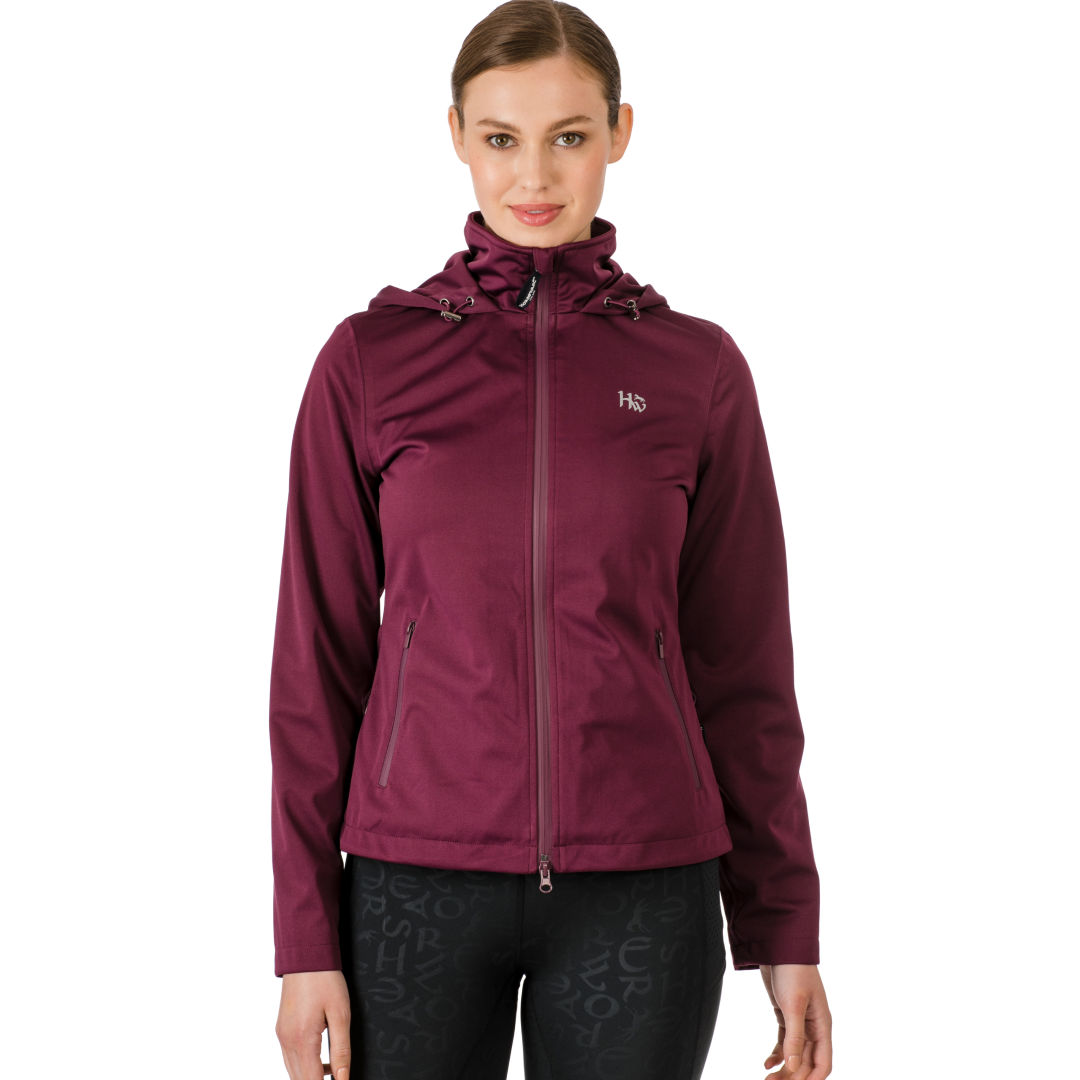 Horseware Ireland Ona Softshell Jacket #colour_beetroot-purple