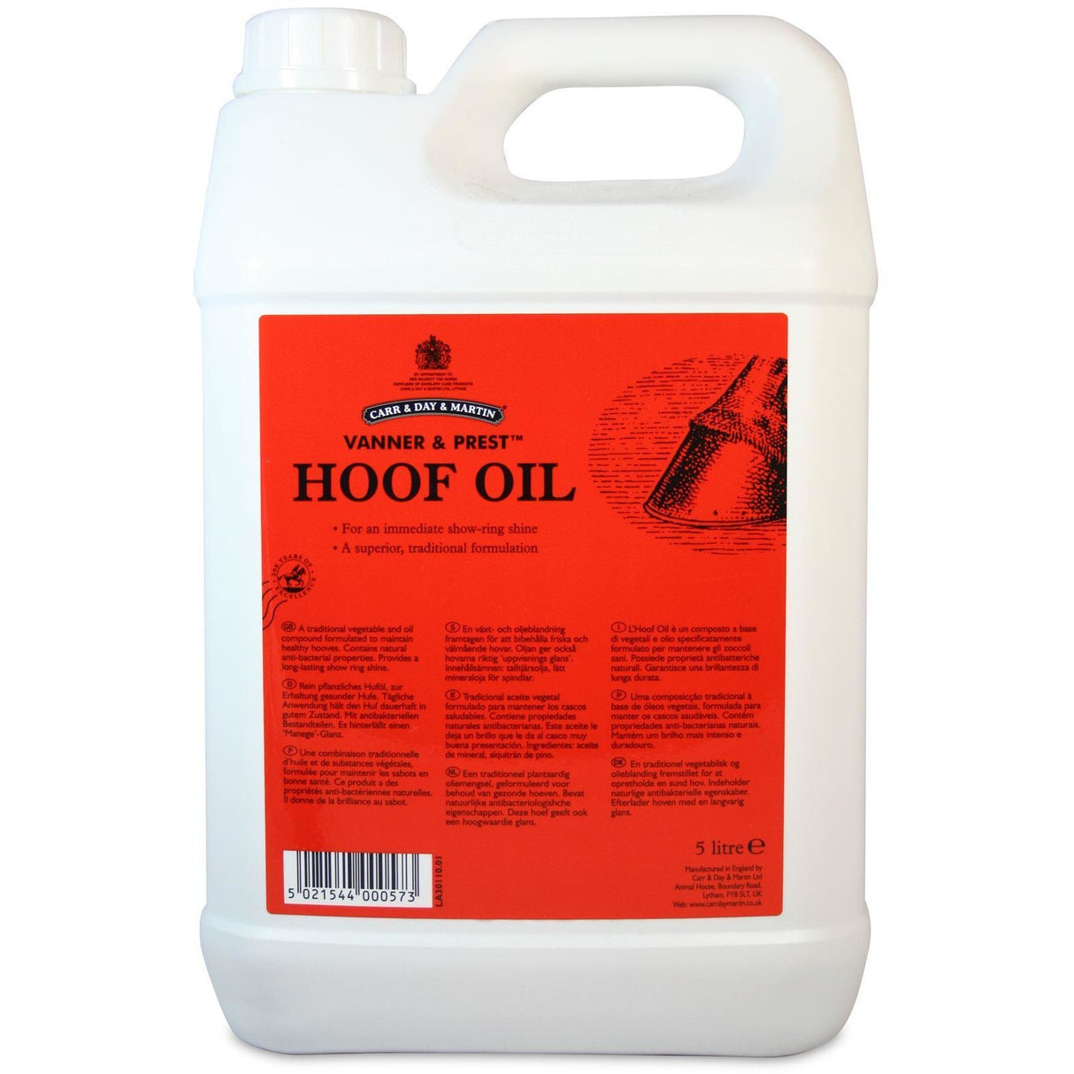 Carr & Day & Martin Vanner & Prest Hoof Oil