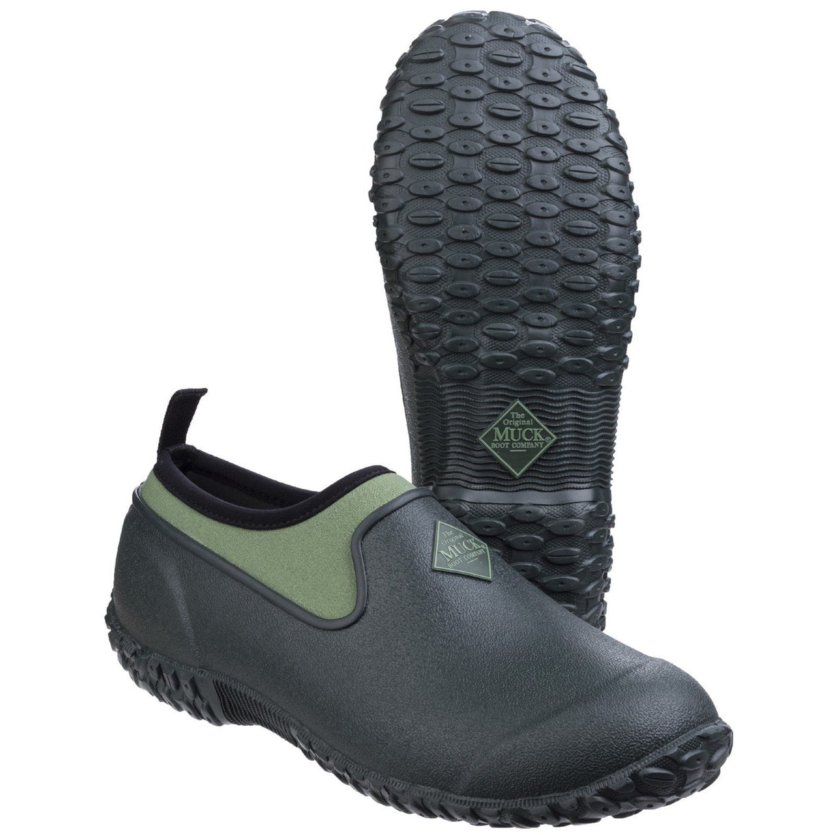 Muck Boots Muckster II Womens Low Shoes #colour_green