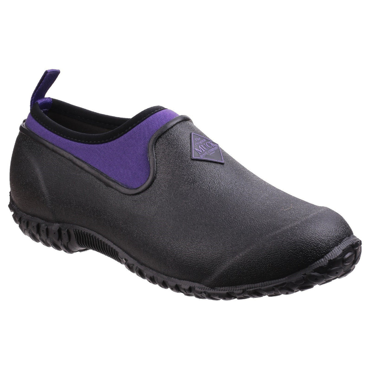 Muck Boots Muckster II Womens Low Shoes #colour_black-purple