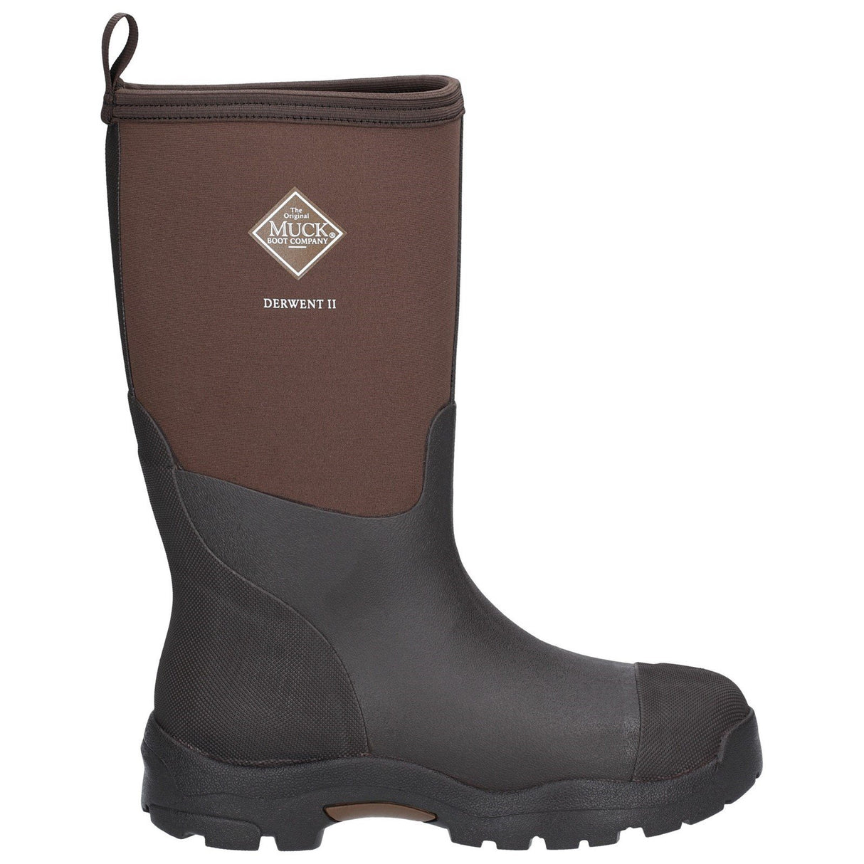 Muck Boots Derwent II High Wellington Boots #colour_black-brown