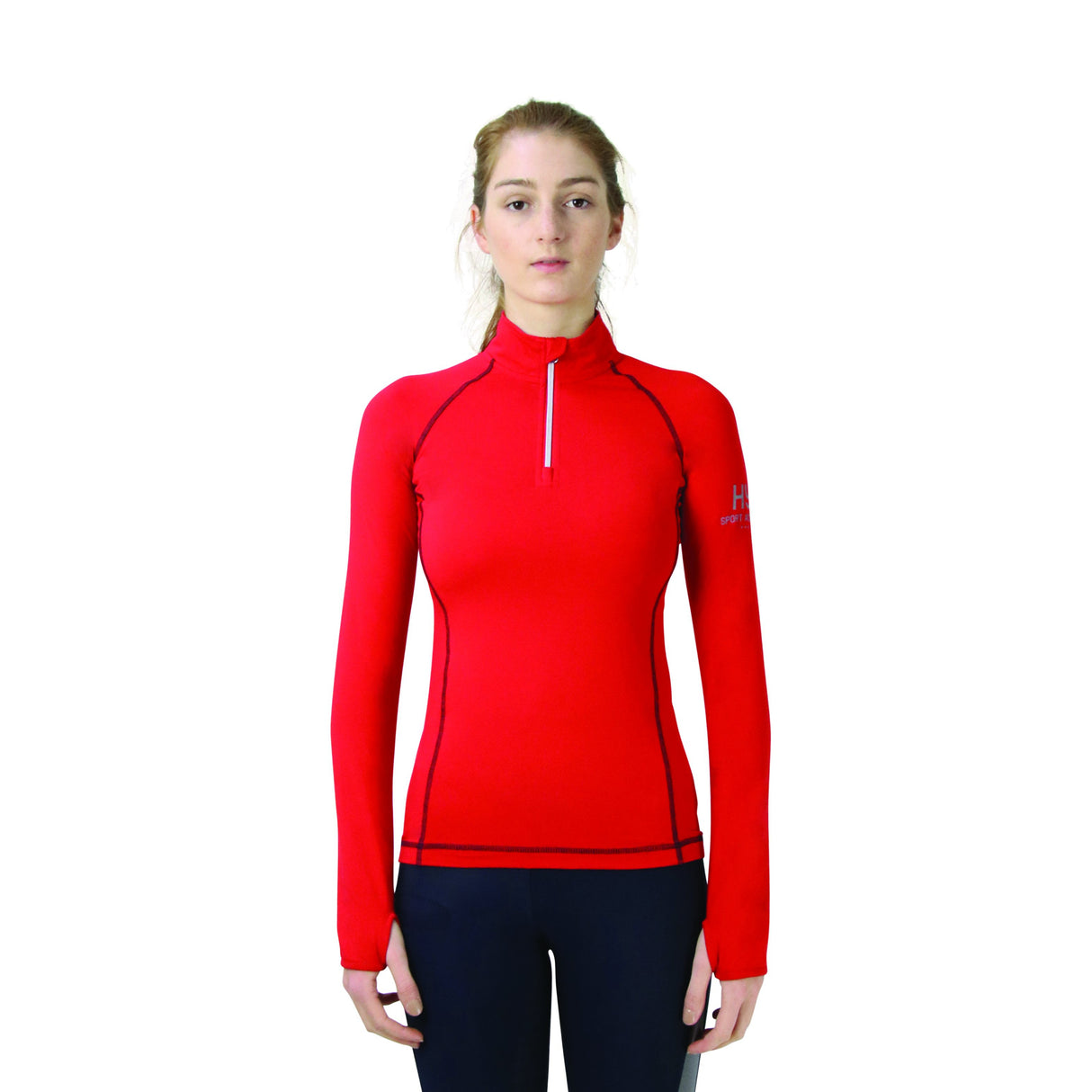 Hy Sport Active Base Layer #colour_rosette-red