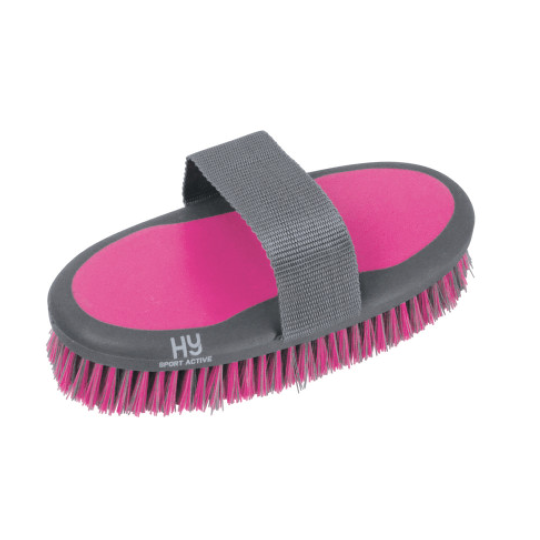 Hy Sport Active Sponge Brush #colour_bubblegum-pink