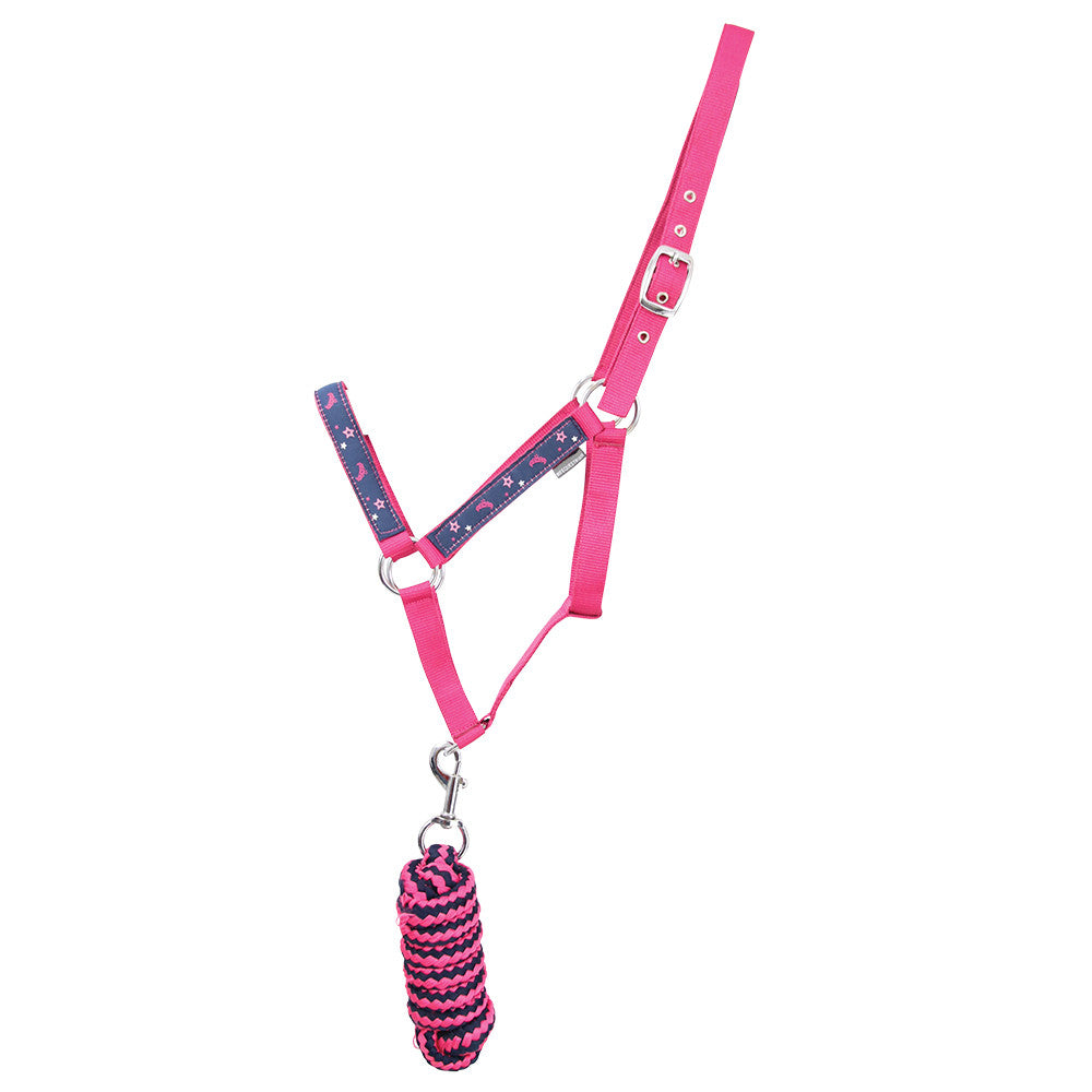 Little Rider Sabrina Head Collar & Lead Rope Set