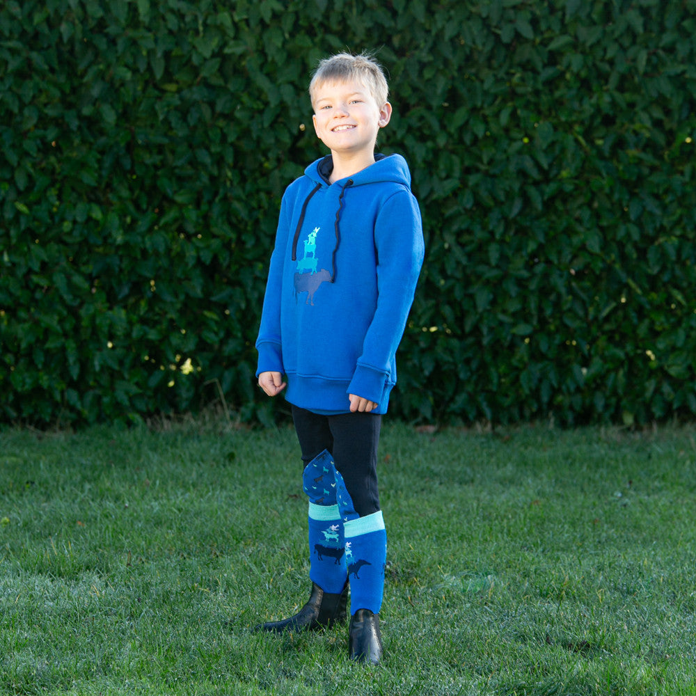 Little Knight Farm Collection Hoodie #colour_cobalt-blue