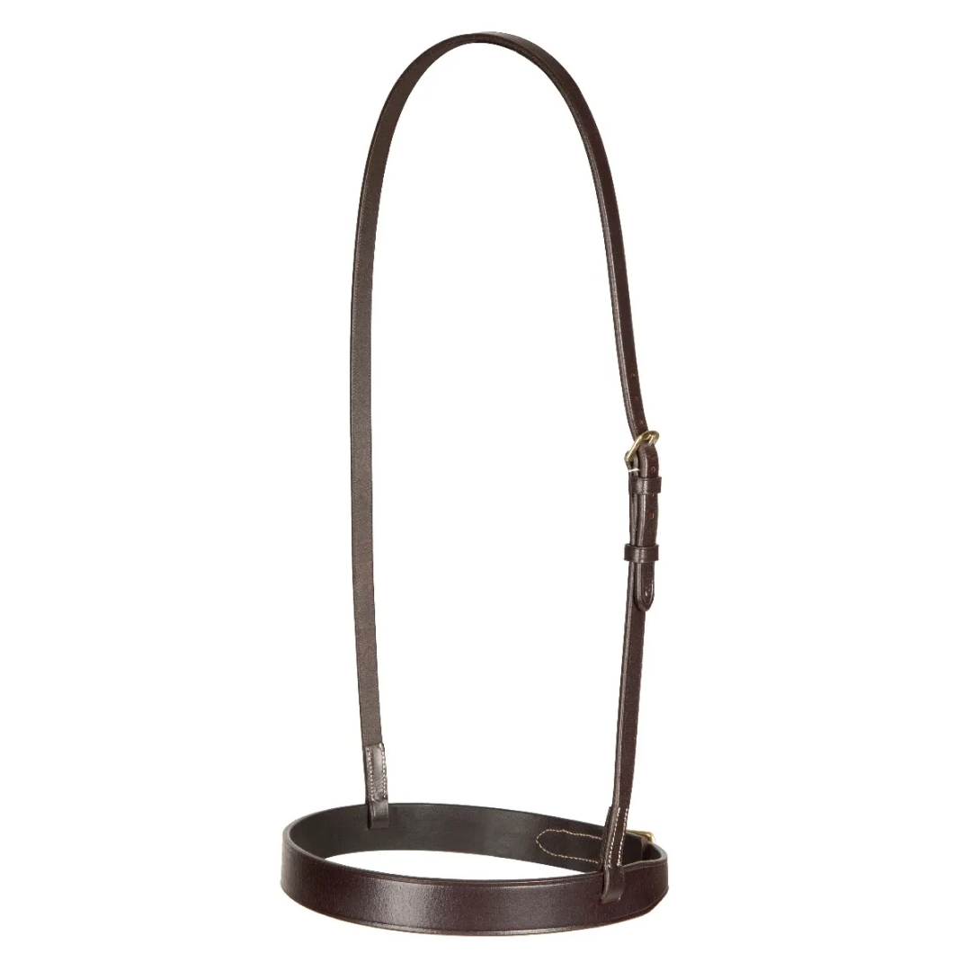 Shires Salisbury Berrington Noseband #colour_australian-nut