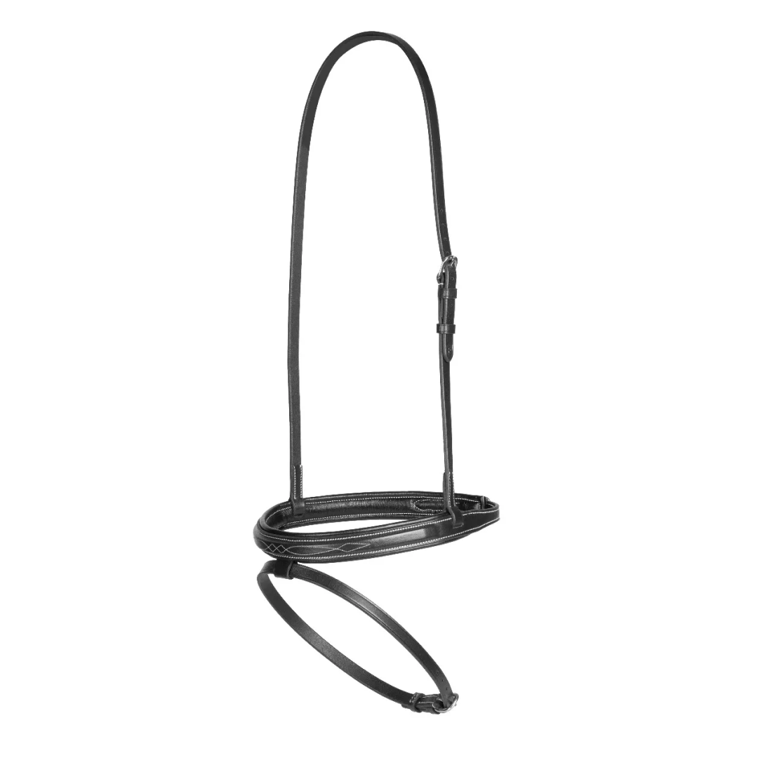 Shires Salisbury Bodenham Flash Noseband #colour_black