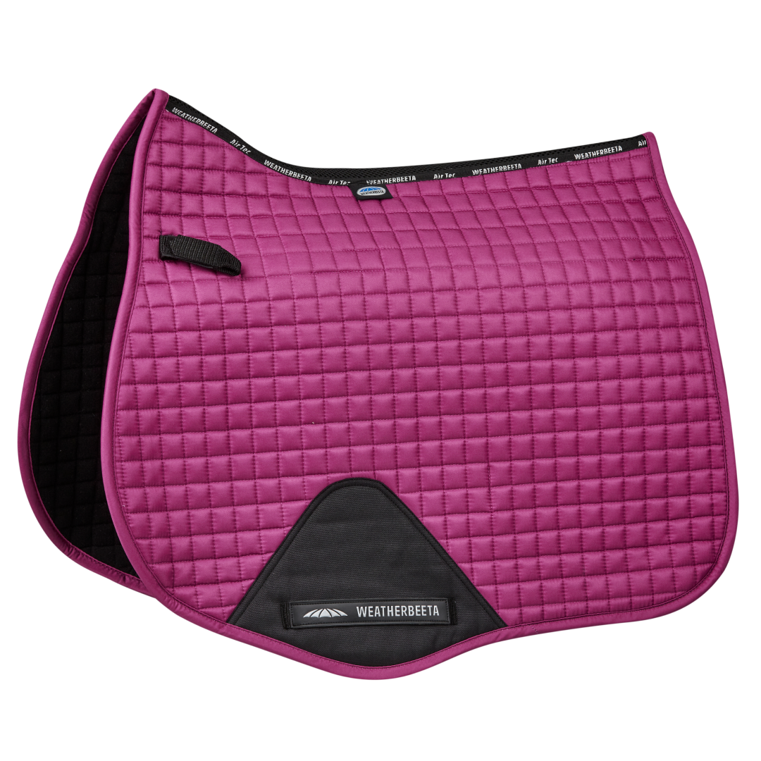 Weatherbeeta Prime All Purpose Saddle Pad #colour_red-violet