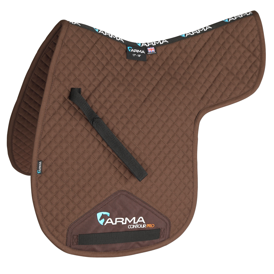 Shires ARMA Numnah #colour_brown