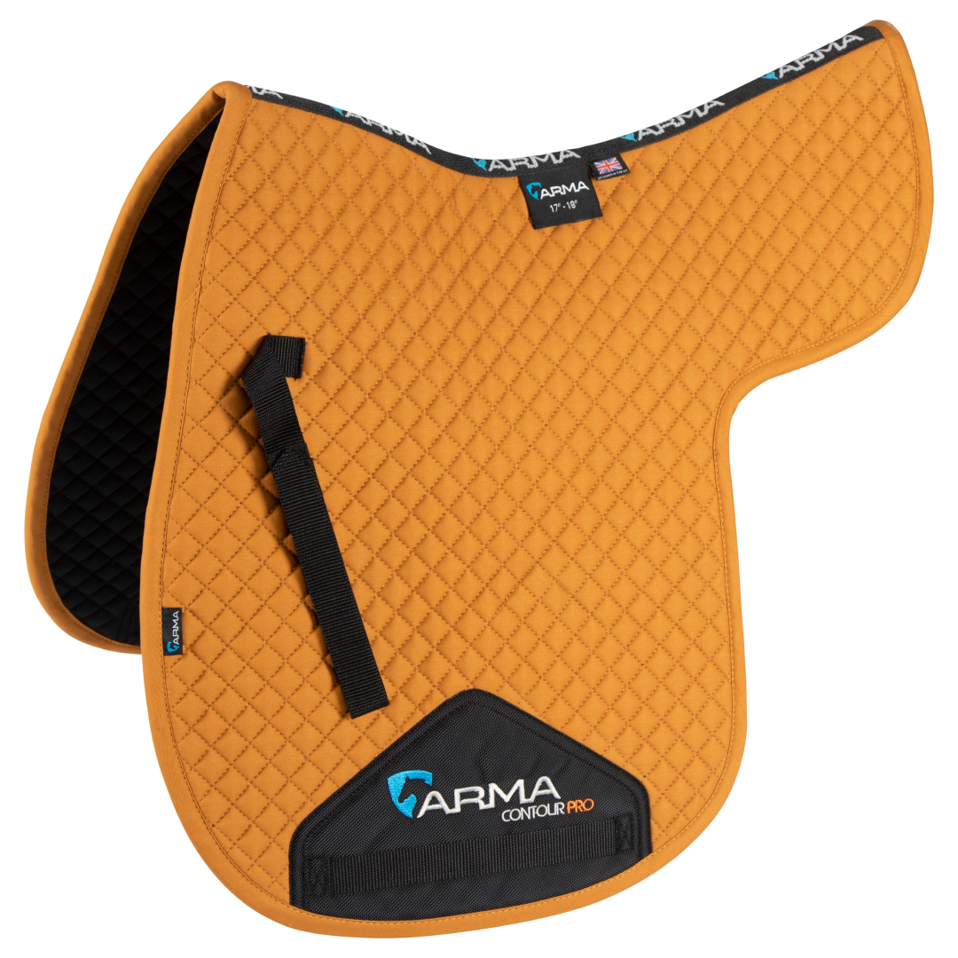 Shires ARMA Numnah #colour_mustard