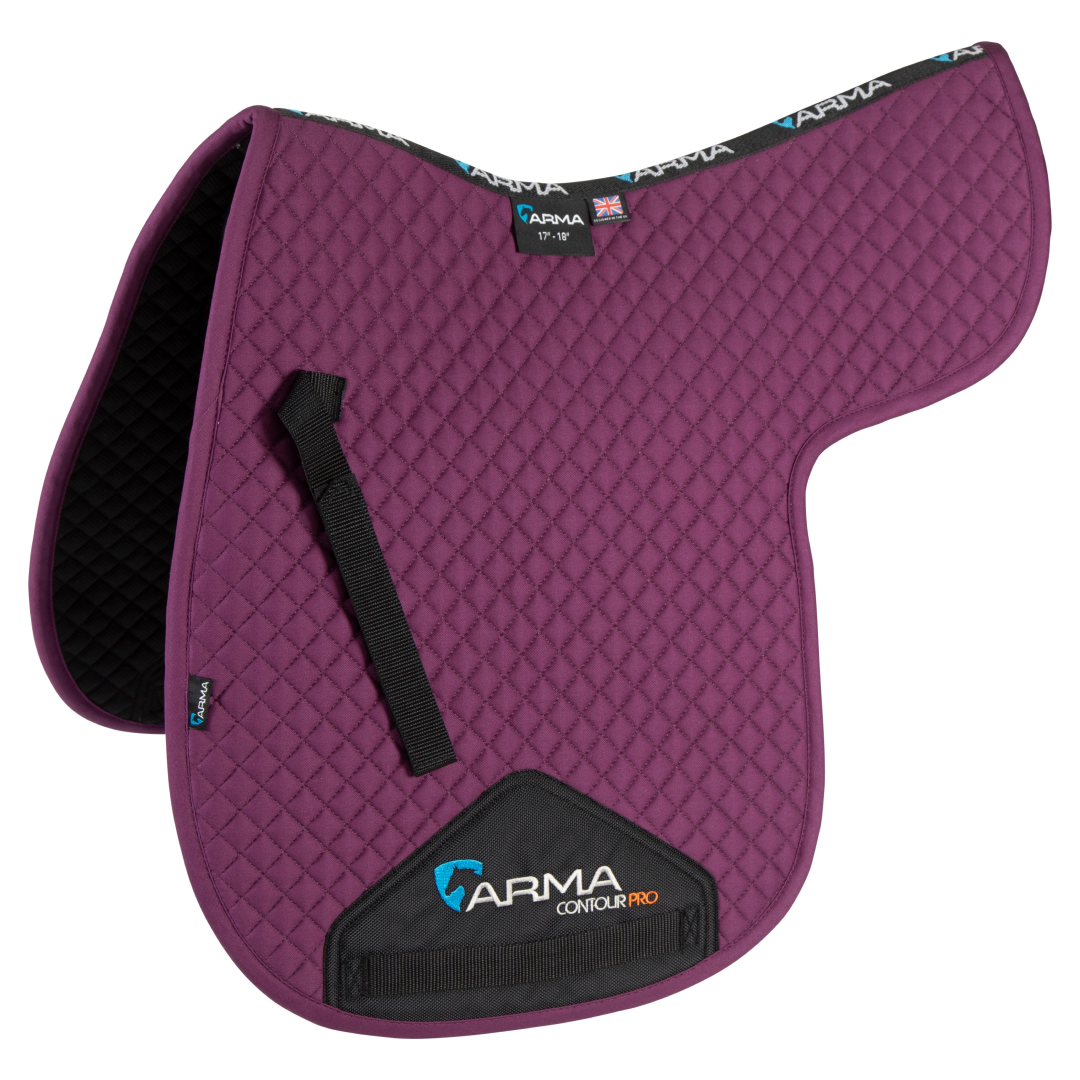 Shires ARMA Numnah #colour_plum