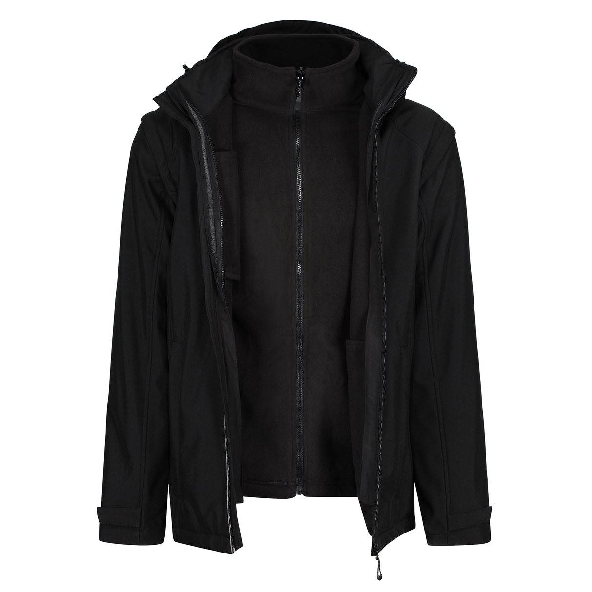 Regatta Professional Erasmus 4in1 Softshell Jacket #colour_black