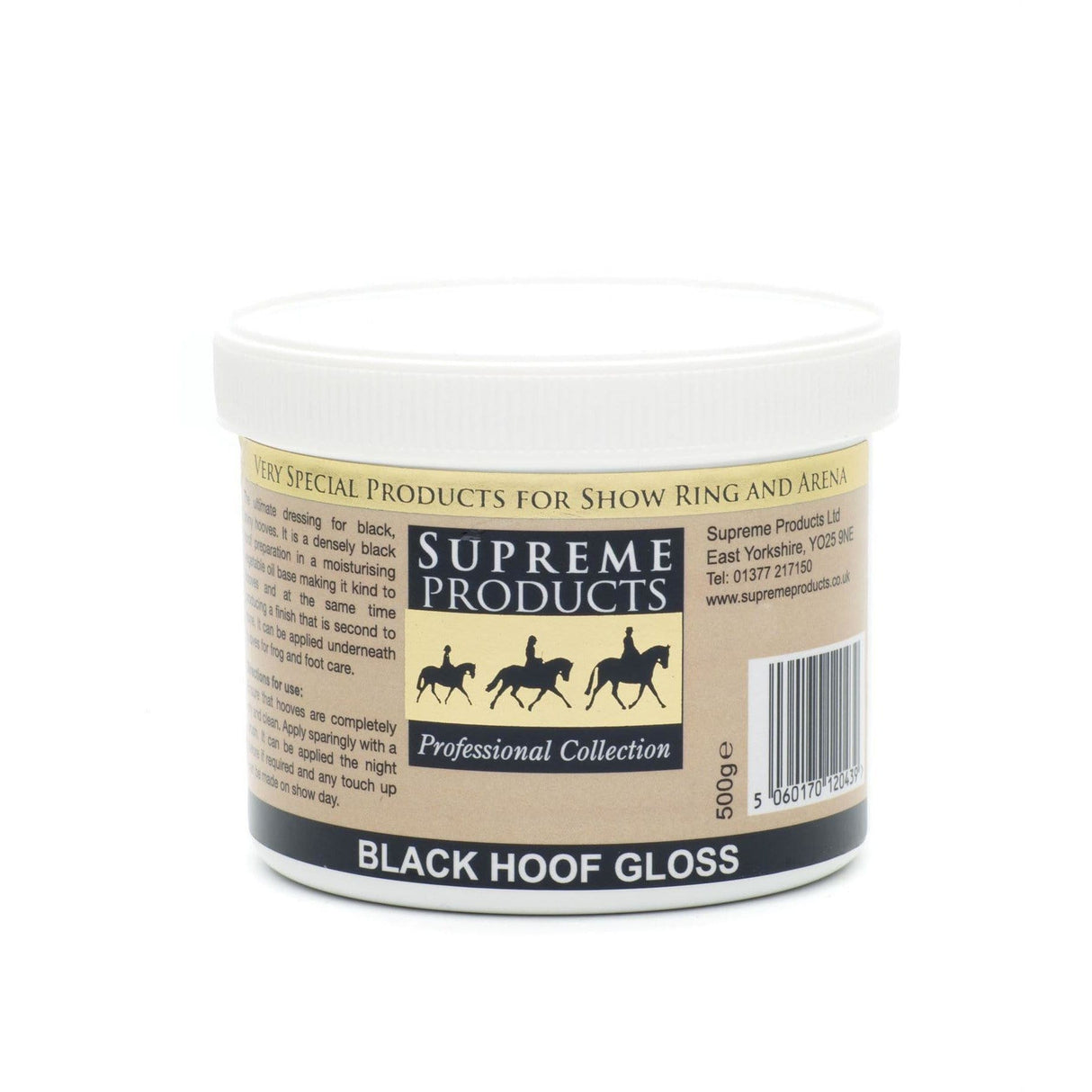SUPREME PRODUCTS Supreme Professional Black Hoof Gloss SUP0250
