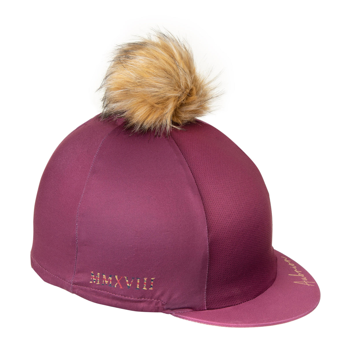 Shires Aubrion Team Hat Cover #colour_mulberry